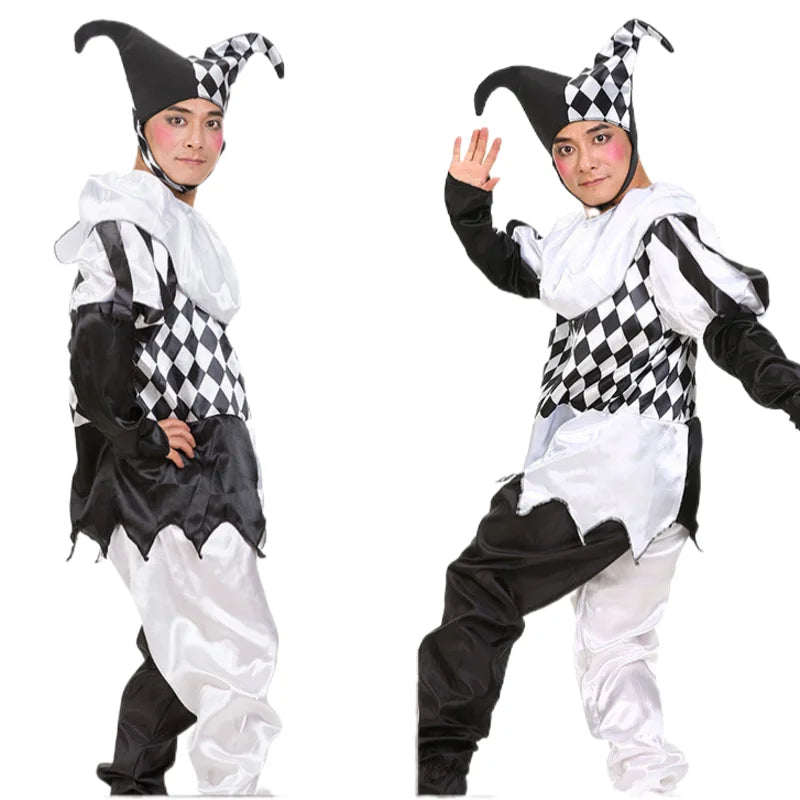 Funny Clown Carnival Costume