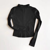 Women Quick Dry Zipper Sports Jacket