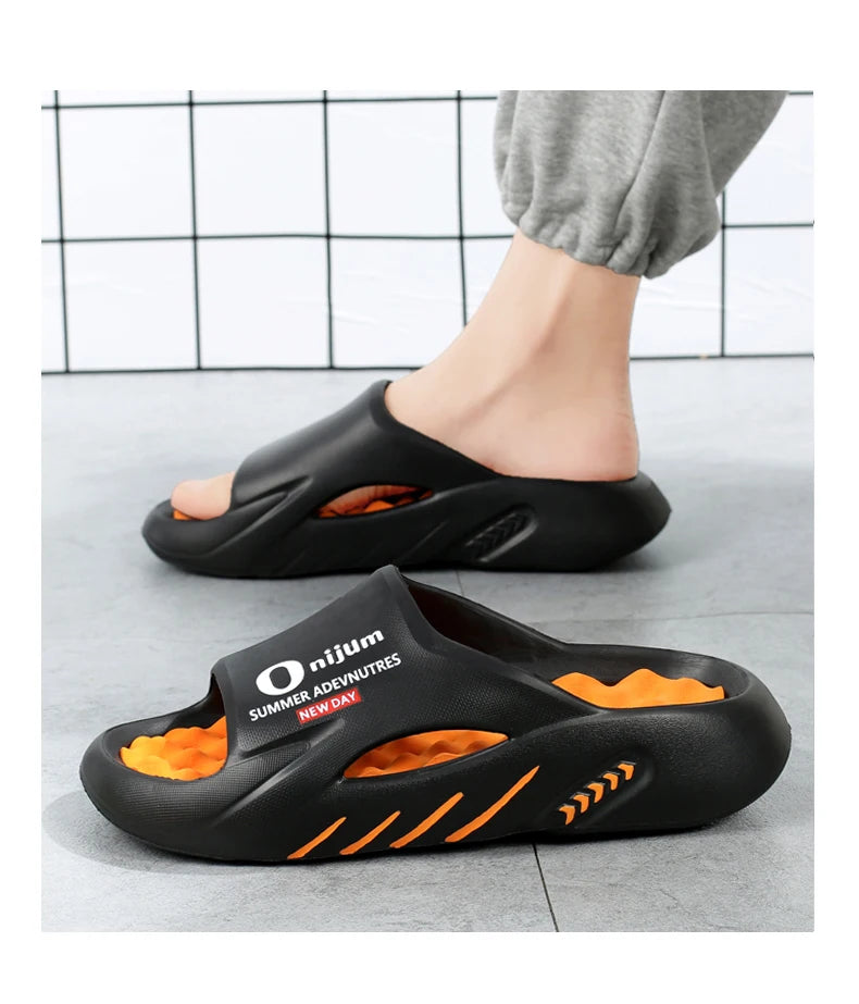 Men Massage Sole Comfort Slippers