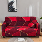 Flower Printed Elastic Sofa Cover