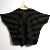 Men's Plus Size Striped Vintage T-Shirt – Loose Fit