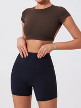 FlexFlow Backless Crop Top