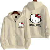 Hello Kitty Pattern Hoodie