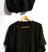 Men's Plus Size Striped Vintage T-Shirt – Loose Fit