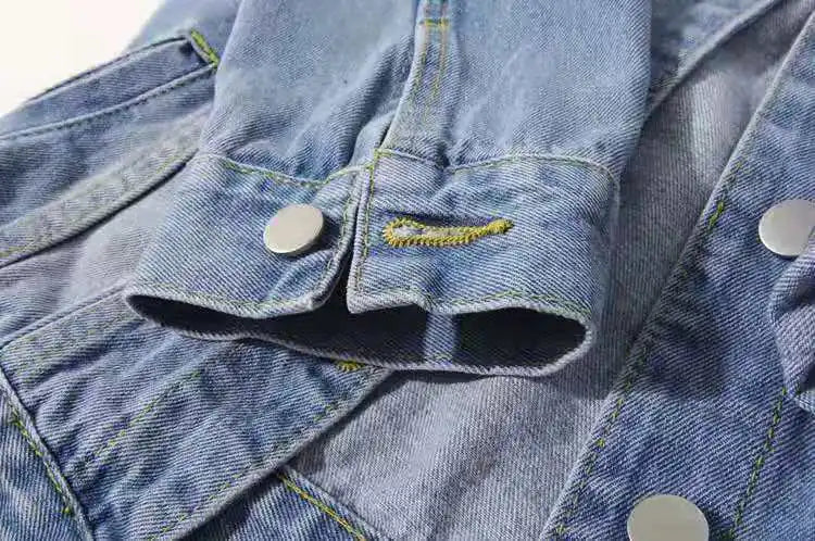 Women’s Vintage Sleeveless Denim Vest