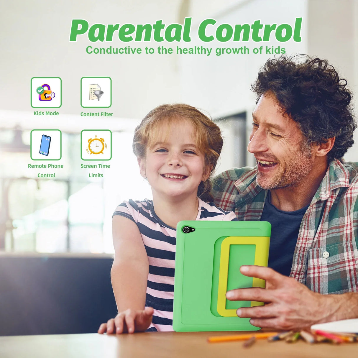 Kids 10-Inch Android Tablet with Parental Control