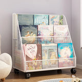 Kids Bookshelf Desk Organizer