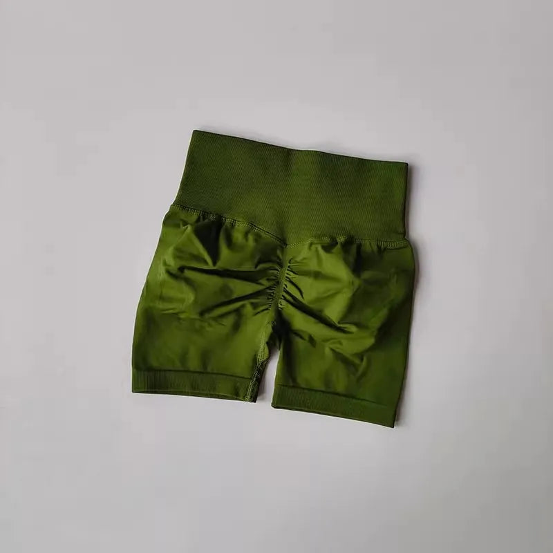 Women High-Waist Yoga Sports Shorts