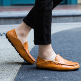 Men Genuine Leather Casual Loafers