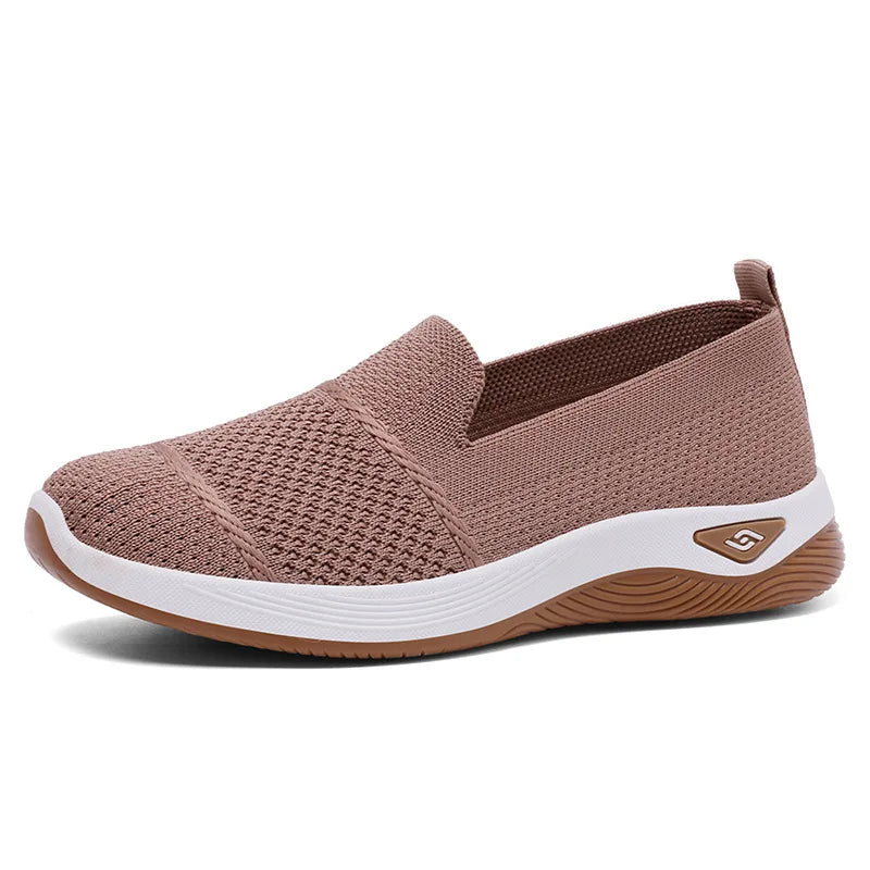 Knitted Lightweight Loafers – Breathable Platform 2025