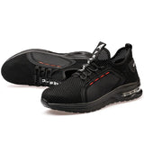 Women Safety Shoes Anti Smash Protective Sneakers