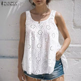 Isla Crochet Lace Tunic Blouse
