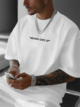 Men Cotton Graphic T-Shirt