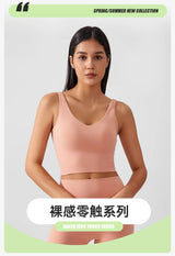 Women Shockproof Sports Bra Crop Top