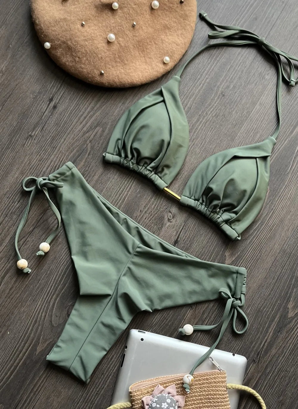 13 Color Triangle Bikini