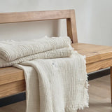Soft Cotton Throw Blanket