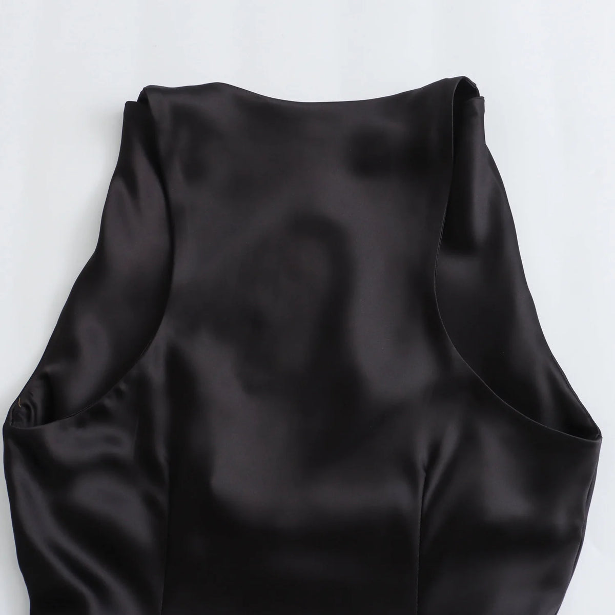 Luxe Satin Midi Elegance Dress
