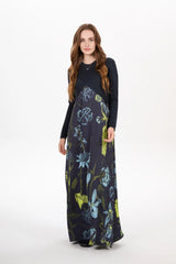 Luxe Satin Knit Maxi Set