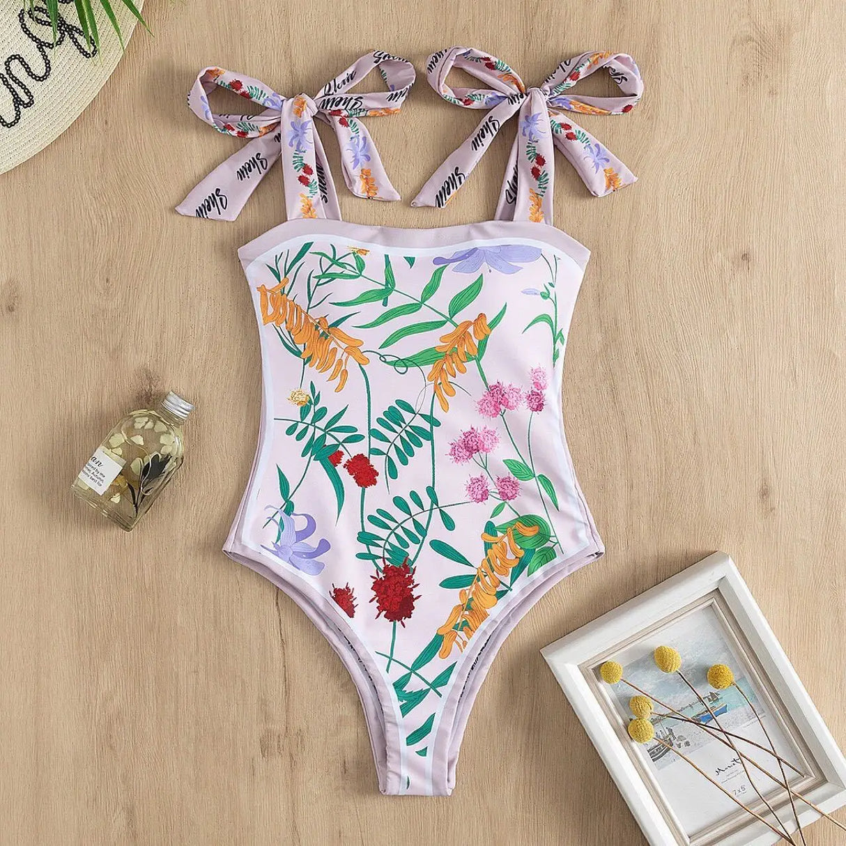 Vintage Bandage Swimsuit