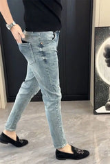 Prestige Embroidered Slim Jeans