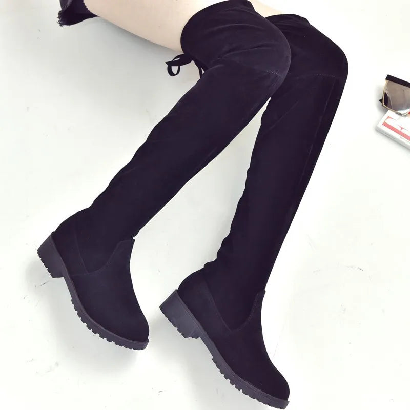Women Suede Boots – 2025 OTK