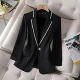 ShineGlam™ – Sequin Blazer (Glitter Glam for Spring/Autumn, Night Out Outerwear)