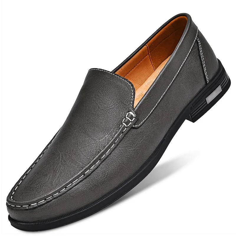 Executive Leather Loafers