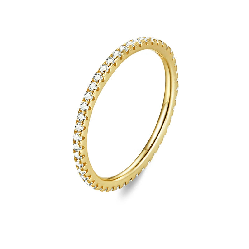 Sterling Silver Wedding Band Ring