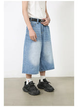 OverEase™ – Vintage Oversize Denim Shorts 2025 (Wide Leg, Relaxed & Throwback Inspired)