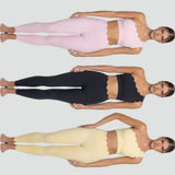Blush One-Shoulder Yoga Set