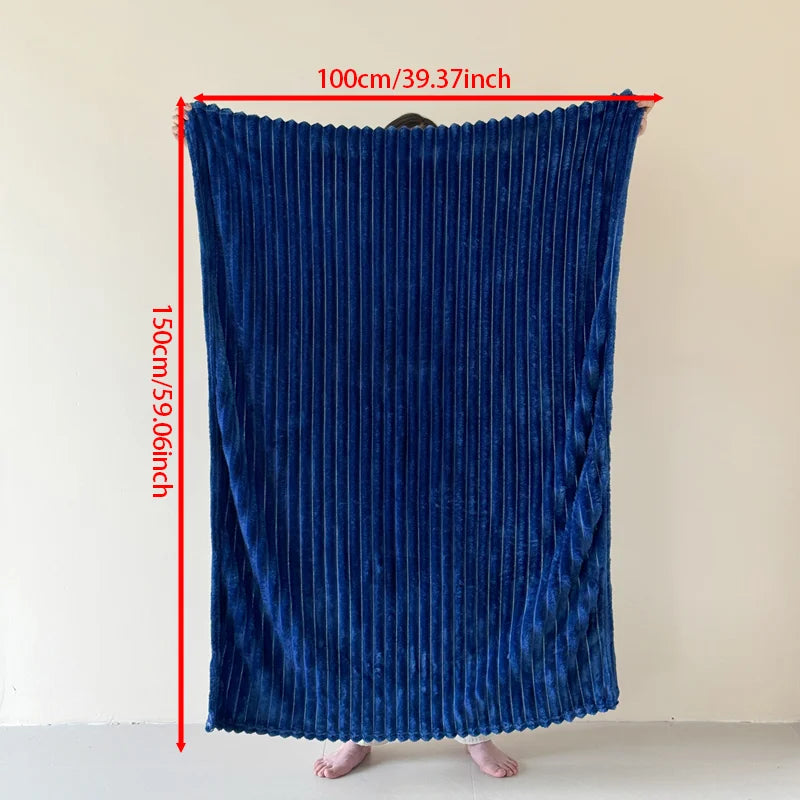 Blue Striped Blanket