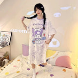 Sanrio Kuromi Cute Pajamas Cosplay Costume