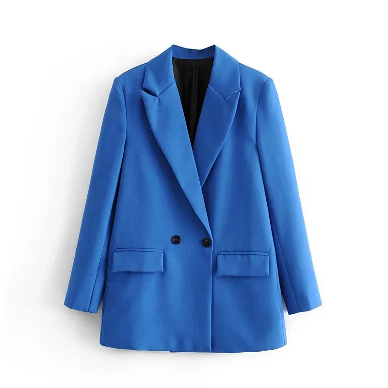 MetroChic™ – Tailored Casual Blazer (2025 Office Fit, Fashion-Forward Design)
