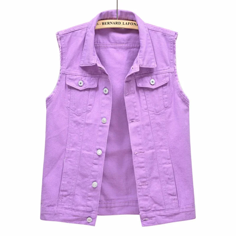 Women’s Blue Casual Denim Jacket