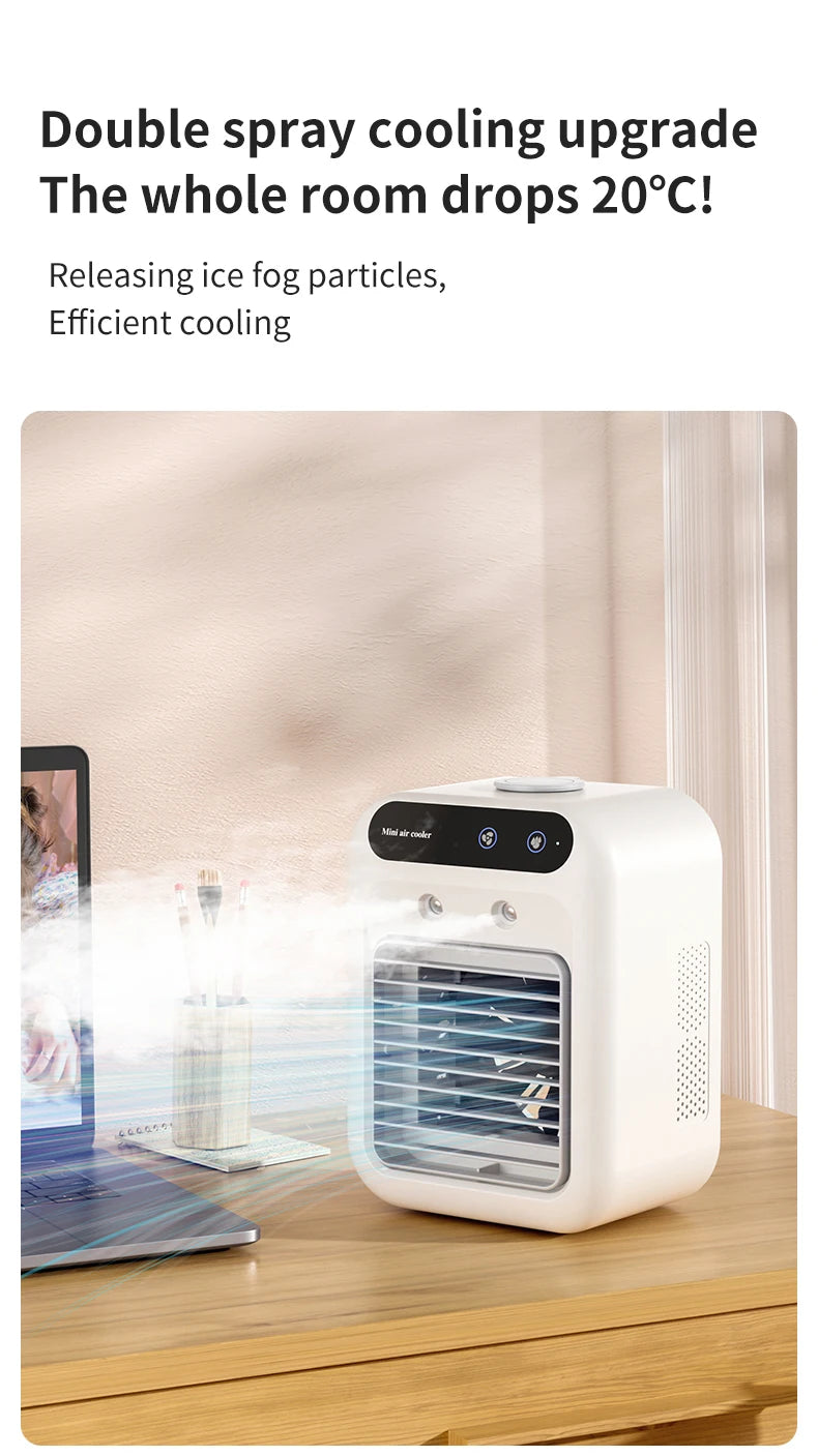 Portable Car Air Cooler Humidifier