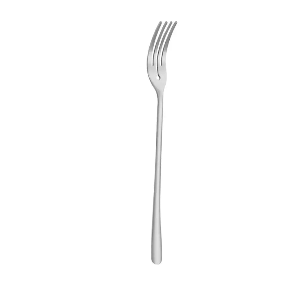 Stainless Steel Long Handle Dessert Forks
