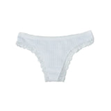 Women Mid-Rise Lace Thong