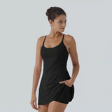 Women Sleeveless Sports Dress