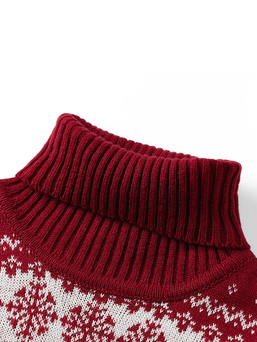 Women Christmas Print Sweater