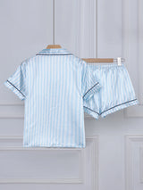 Women Satin Short Pajama Set