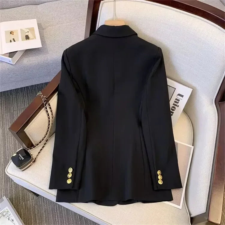 KStyle™ – Korean Slim Fit Blazer (Loose Fit, Temperament Ready, Spring/Fall Wear)