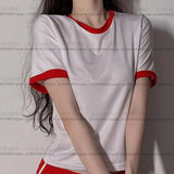 Cute College Cheerleader Cosplay Costume