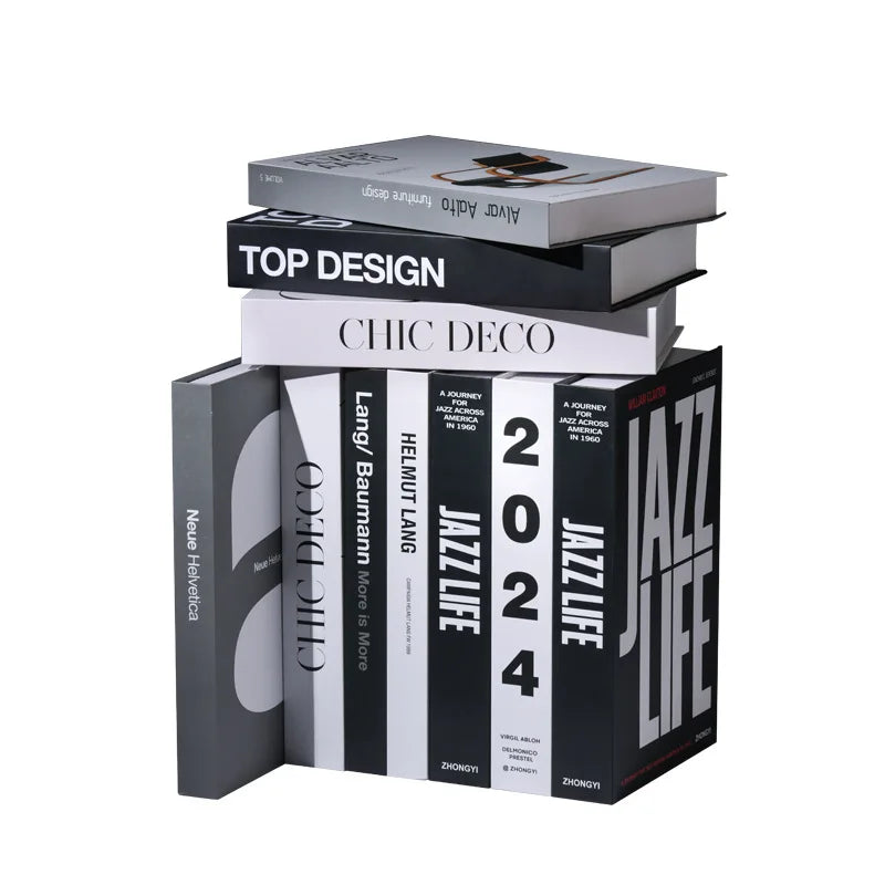 Luxury Fake Decorative Books Set