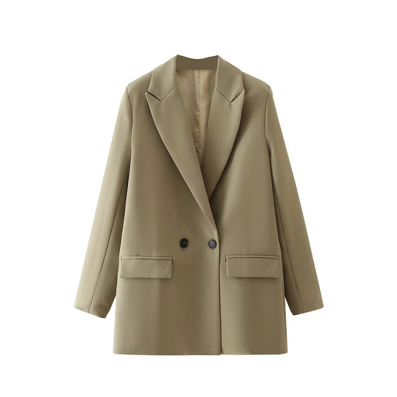 TrafLux™ – Color-Rich Office Blazer (Casual Power Dressing for Women)