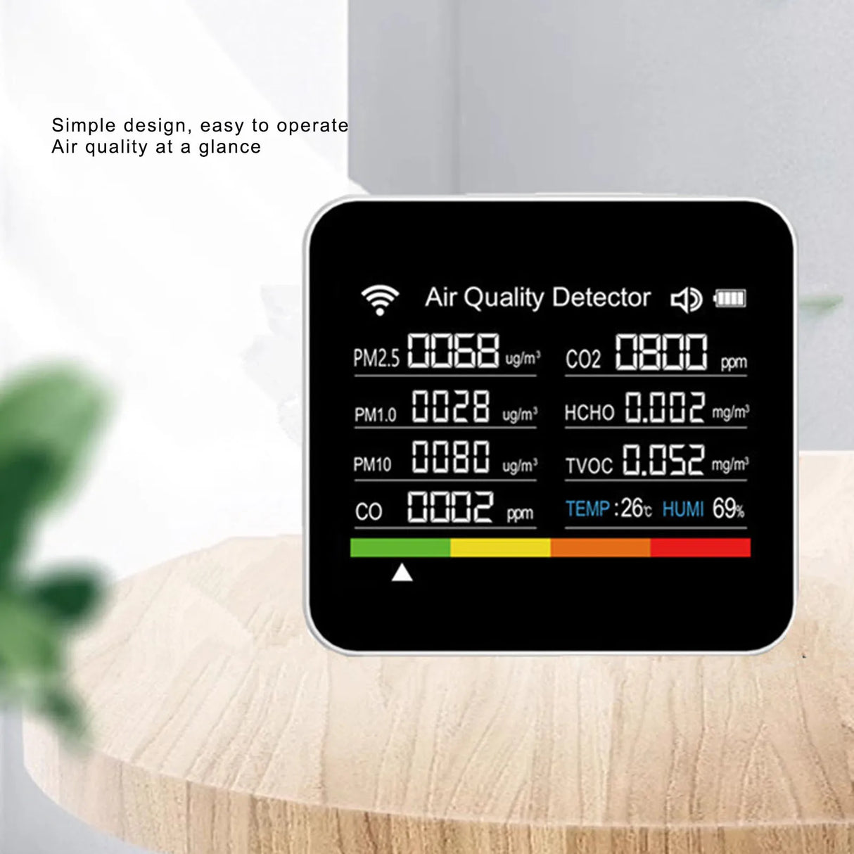 Smart PM2.5 Air Quality Tester