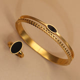 Luxury 2-in-1 Ring & Bracelet Set
