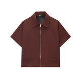 MUJER Cropped Varsity Women's Zipper Jacket