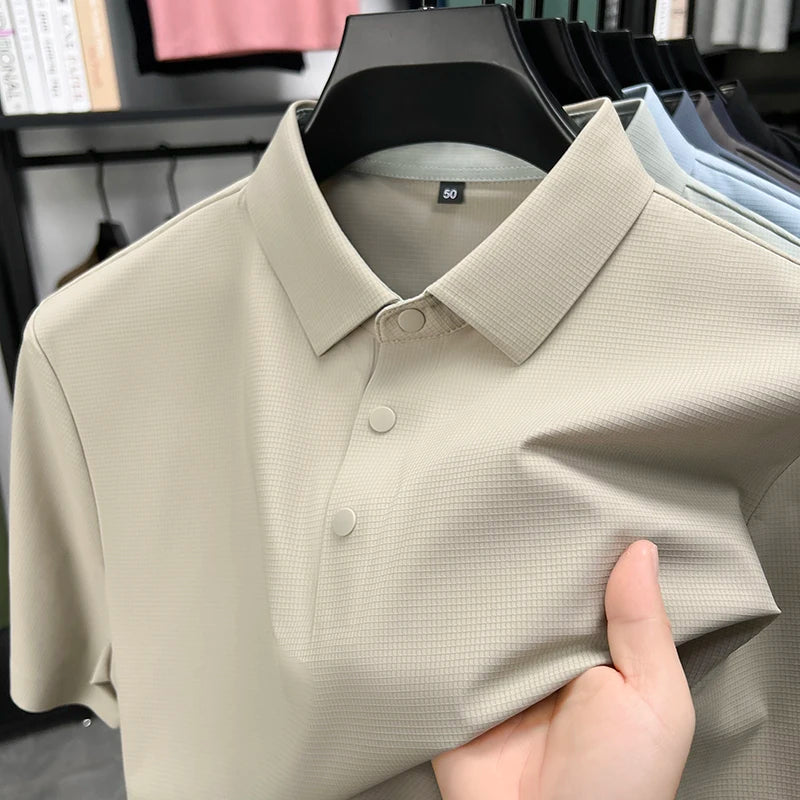 Men Premium Jacquard Polo T-Shirt