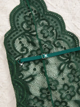 Plus Size Lace Bodysuit
