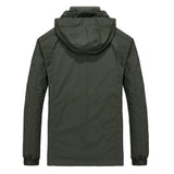 Men’s Waterproof Hooded Windbreaker